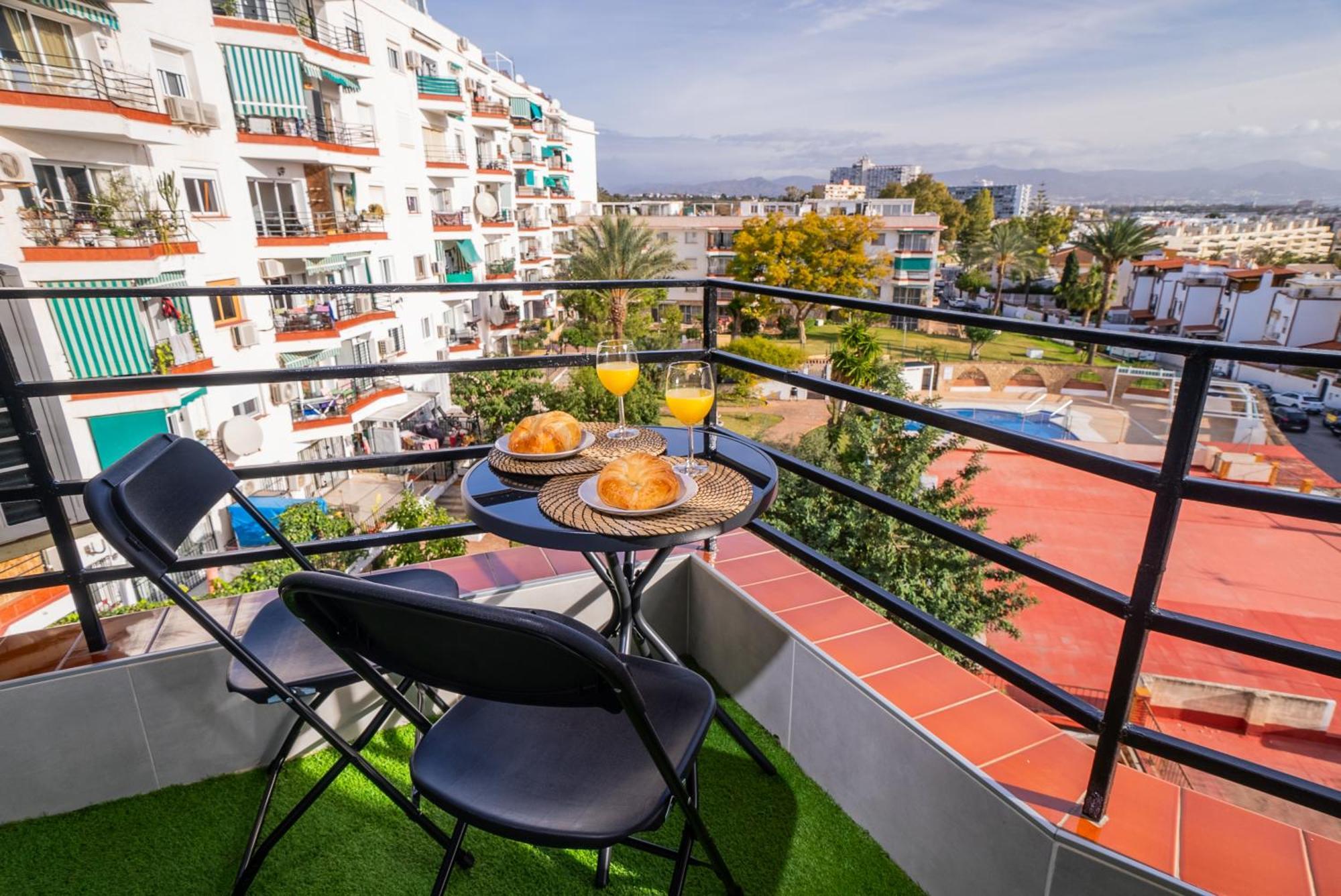 Appartamento Oasis En Playamar Con Piscina Torremolinos Esterno foto